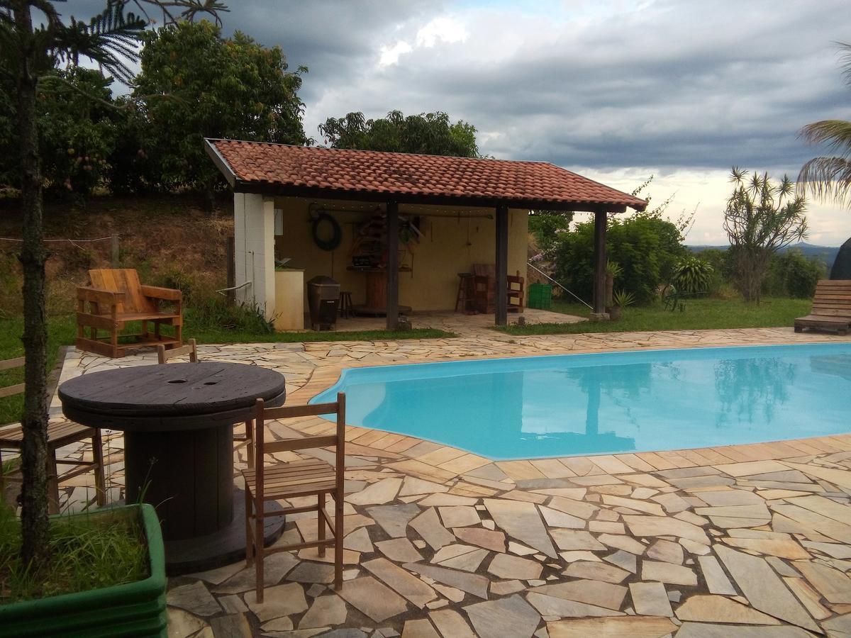 Sitio Girassol Hostel Caconde Kültér fotó