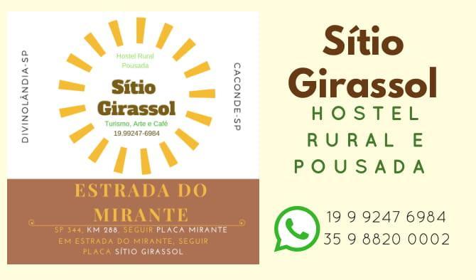 Sitio Girassol Hostel Caconde Kültér fotó
